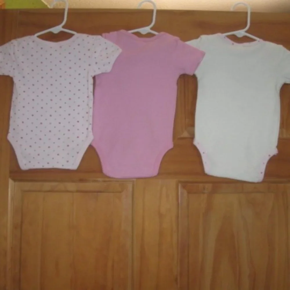 5/$30 Girls BabyGear Short Sleeve Bodysuit Bundle
